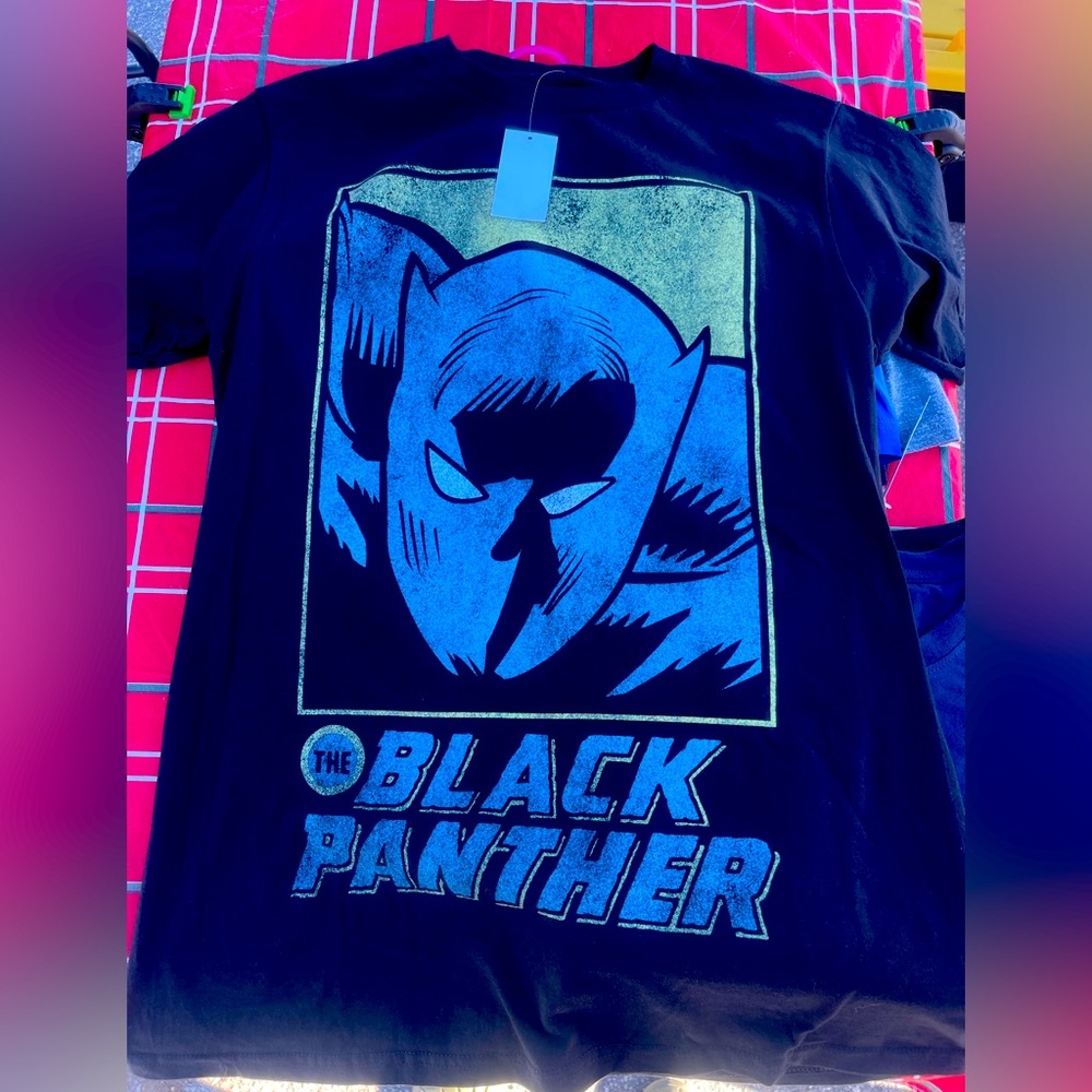Black Panther Vintage graphic Tee